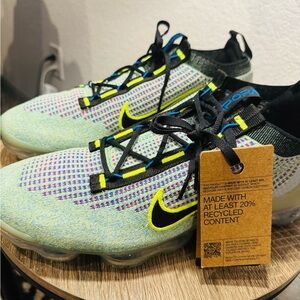 Nike Air VaporMax 2021 Flyknit Next Nature 'Volt Photo Blue'